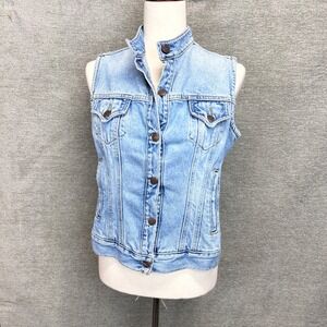 Levi's Light Blue Denim Vest
